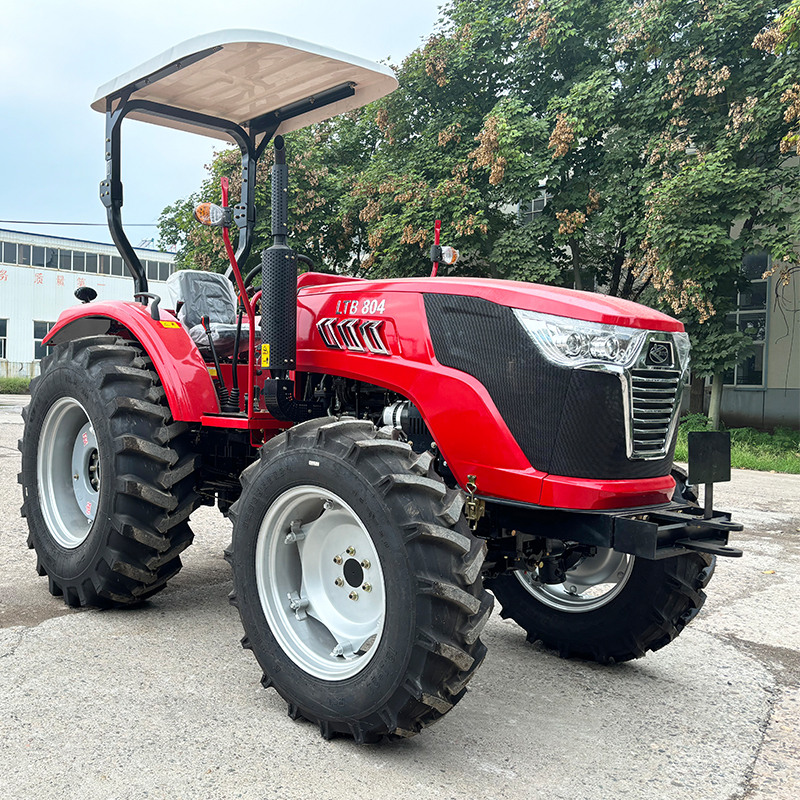 Luoyang Lutong Releases LTB804 80HP 4WD Tractor with Sunshade Canopy for Global 